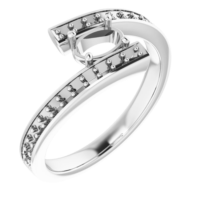 Accented Bypass Ring