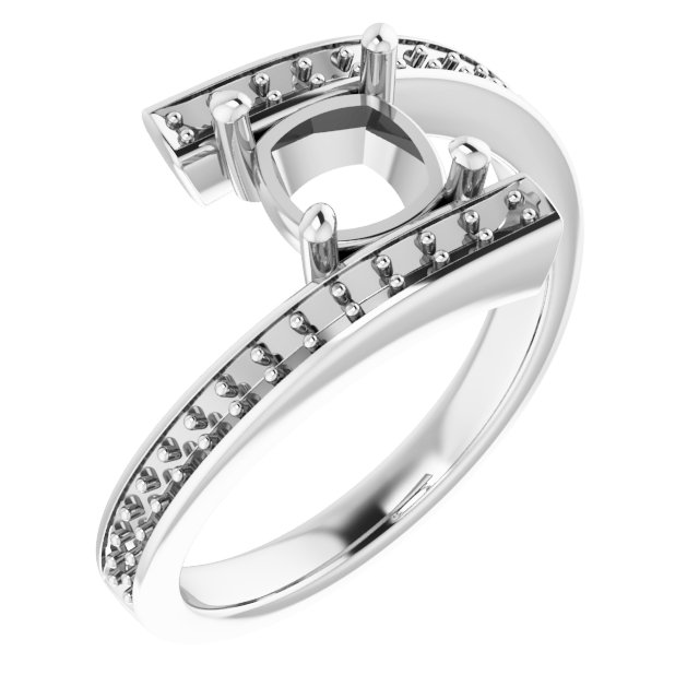 Accented Bypass Ring