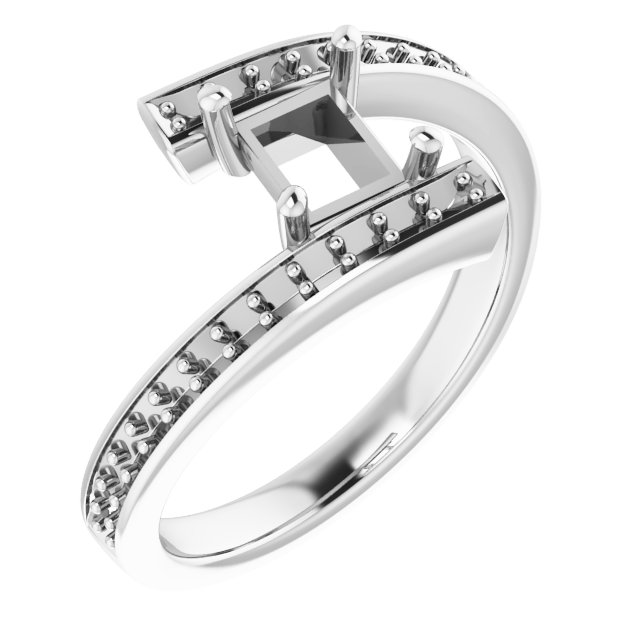 Accented Bypass Ring