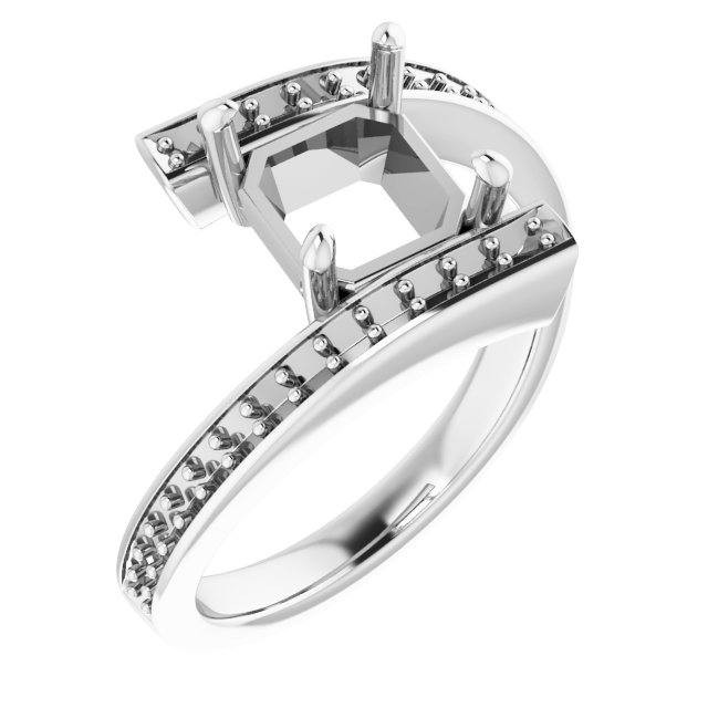 Accented Bypass Ring