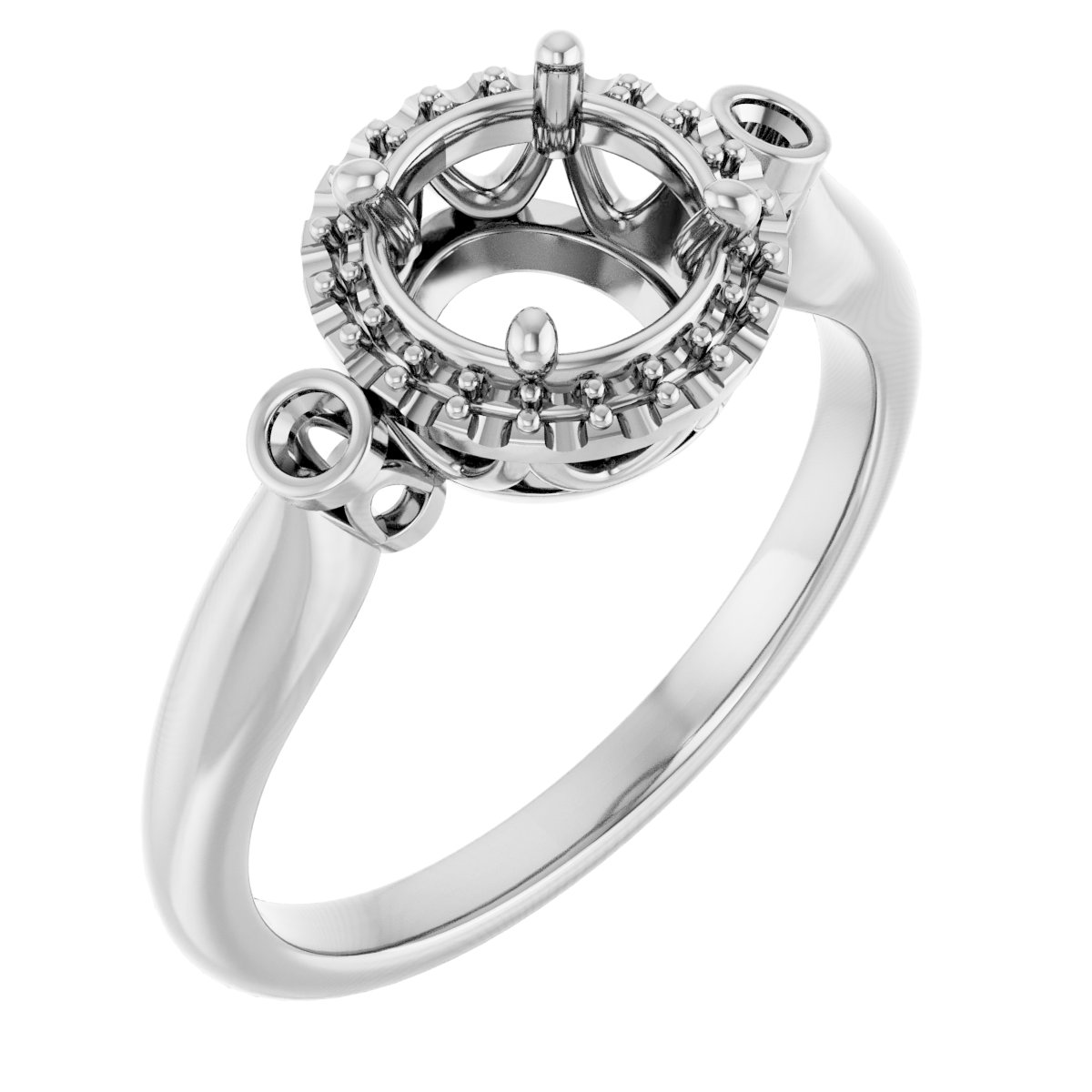 Halo-Style Ring