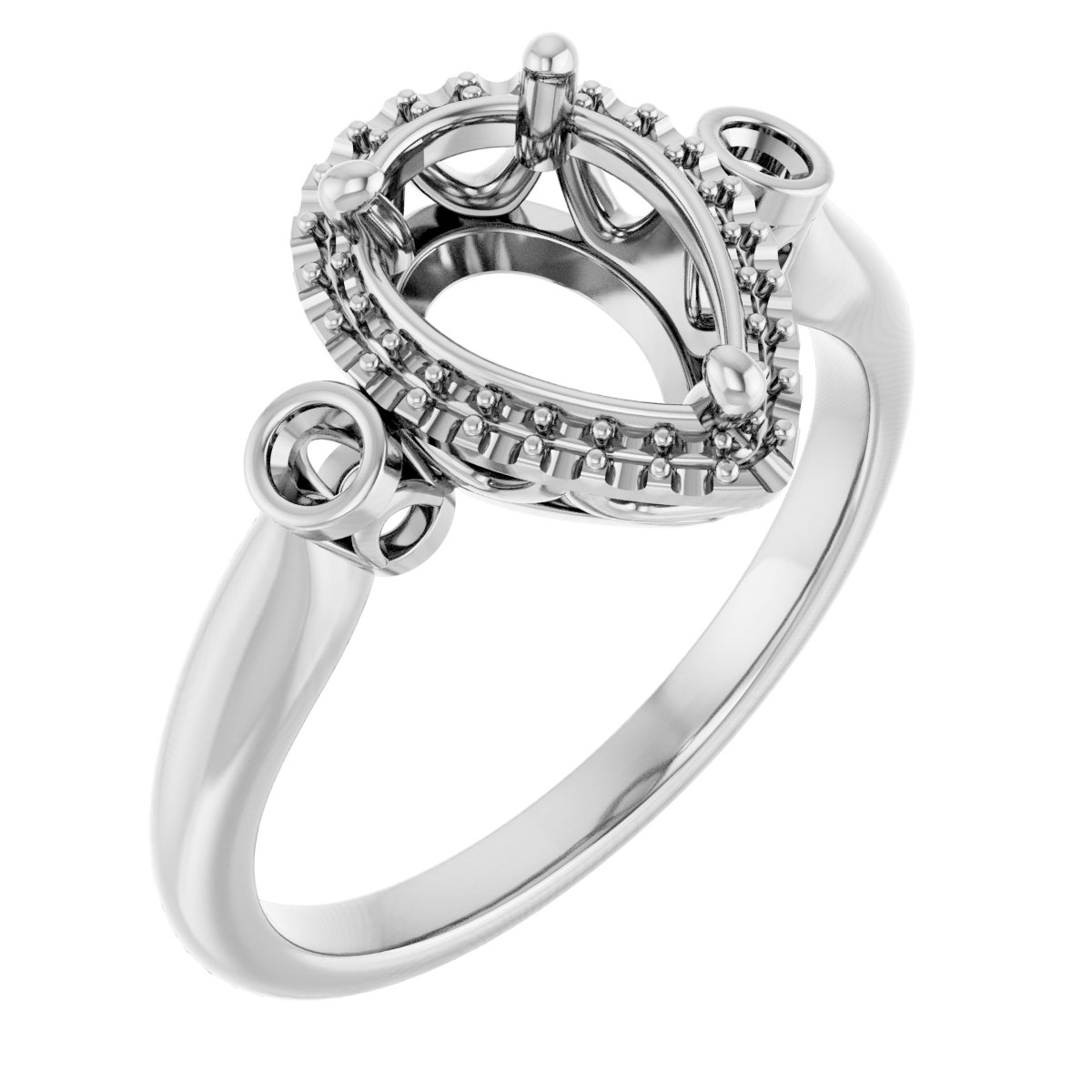 Halo-Style Ring