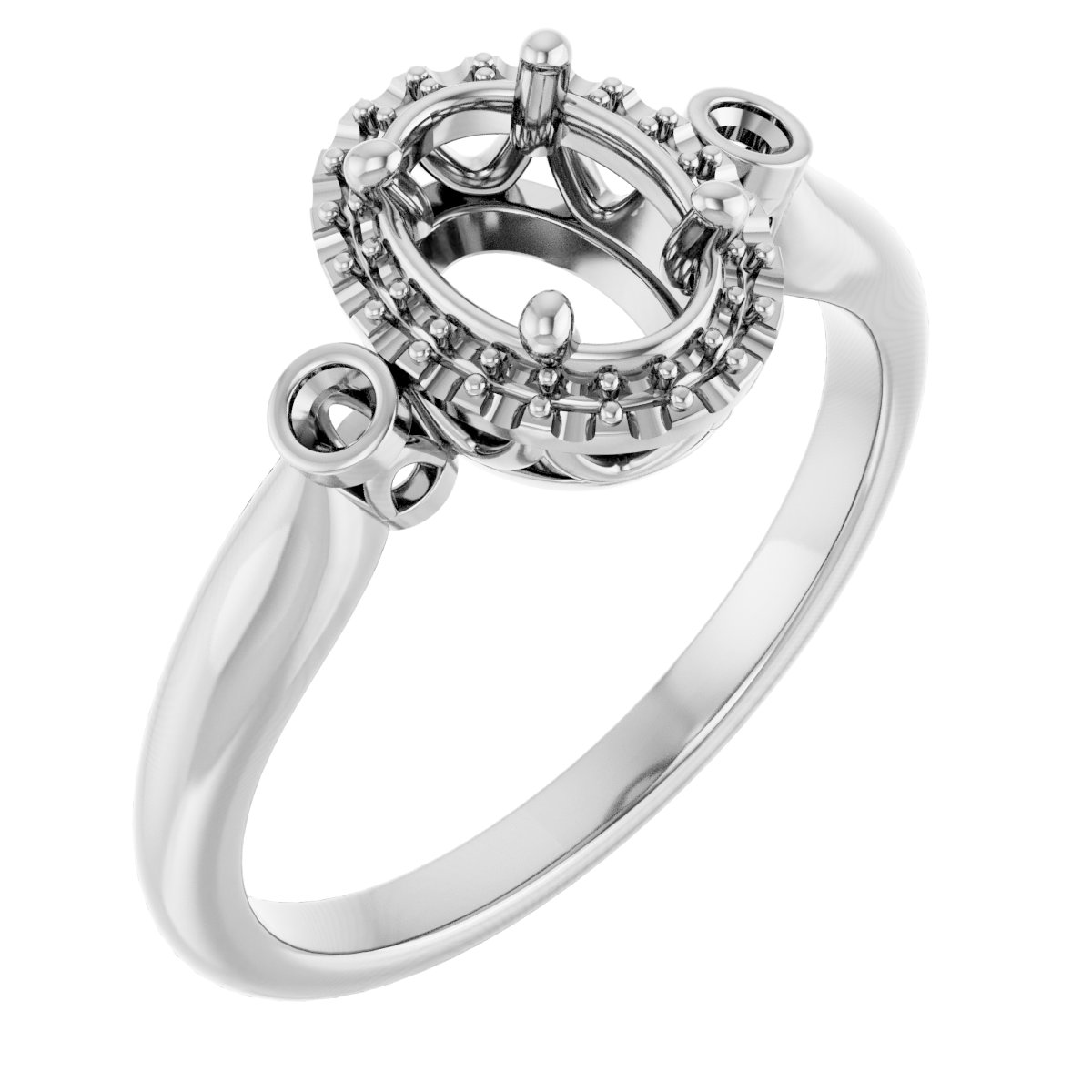 Halo-Style Ring