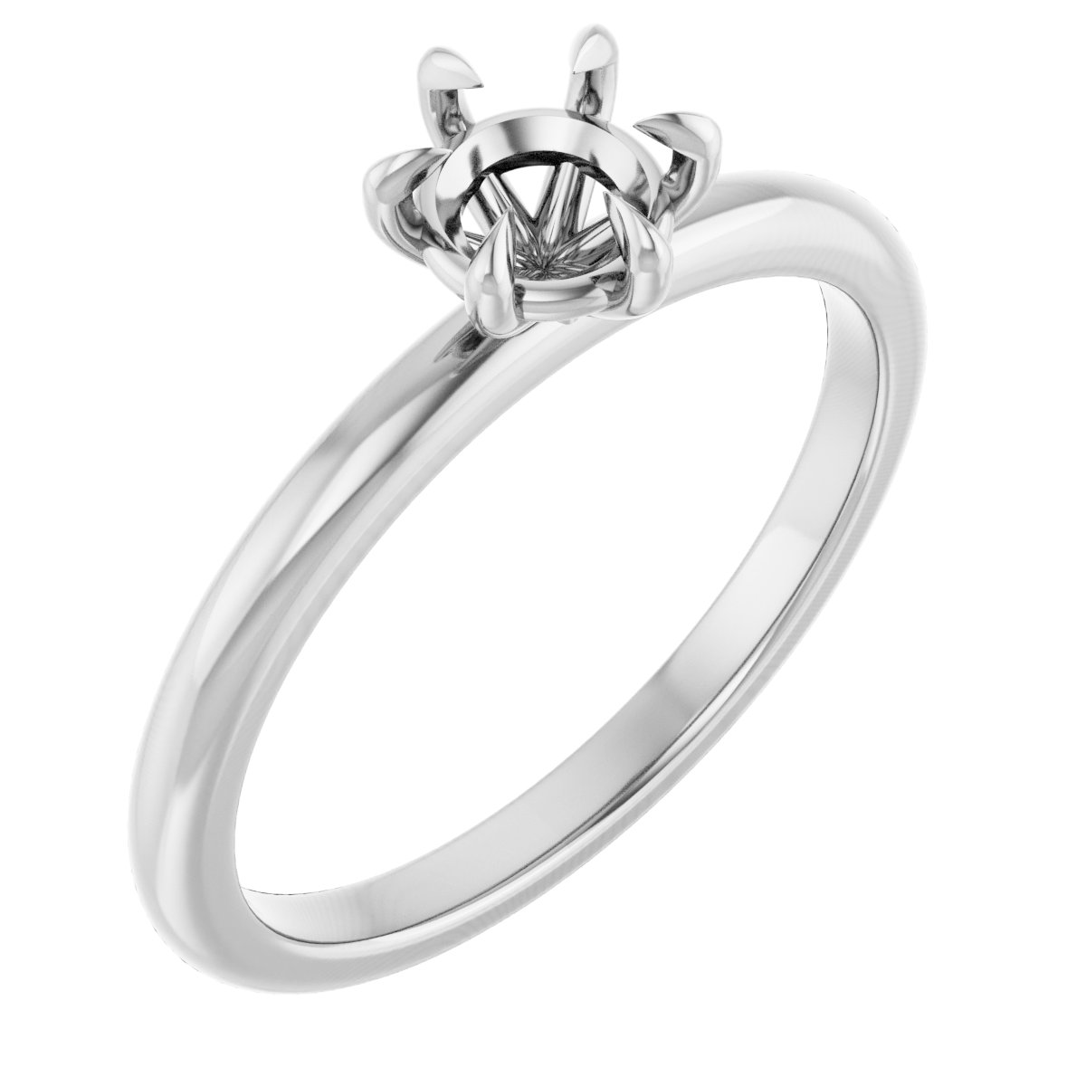Claw-Prong Engagement Ring
