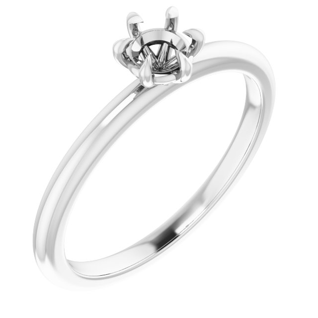 Claw-Prong Engagement Ring
