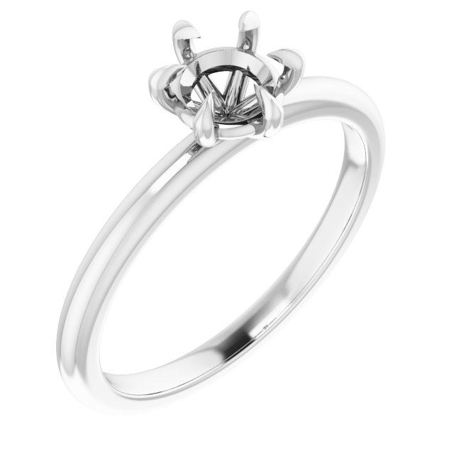 Claw-Prong Engagement Ring