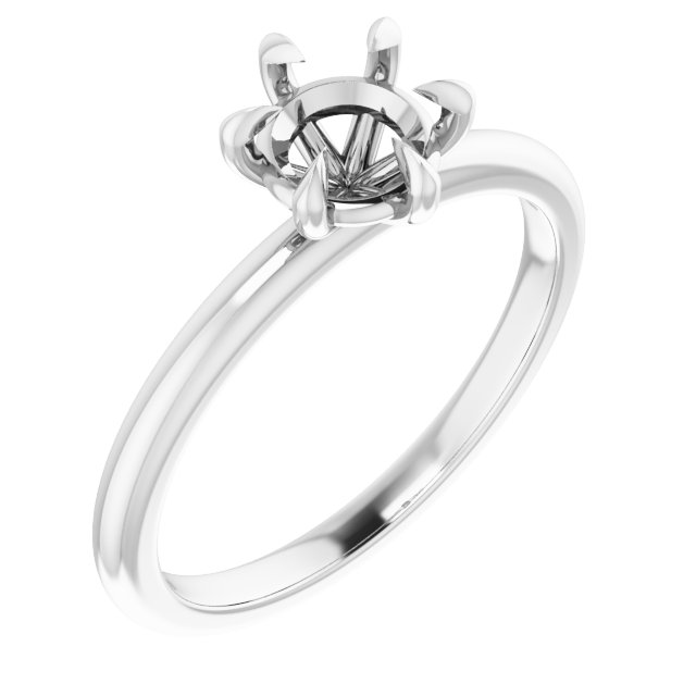 Claw-Prong Engagement Ring