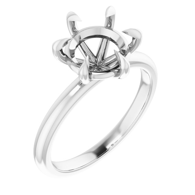 Claw-Prong Engagement Ring