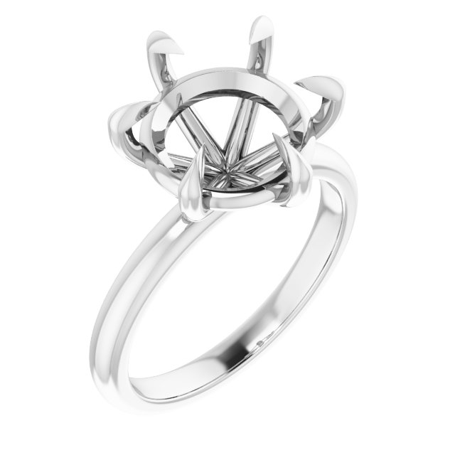 Claw-Prong Engagement Ring