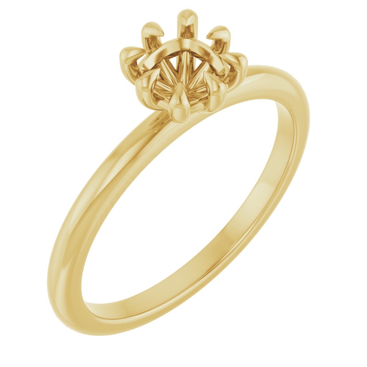 Claw-Prong Engagement Ring