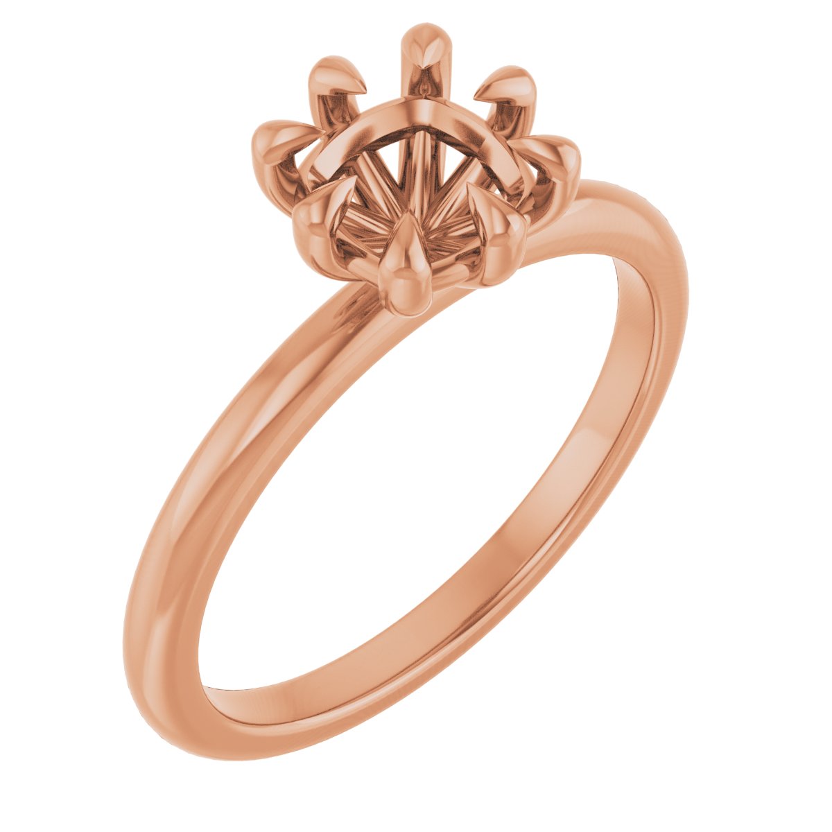 Claw-Prong Engagement Ring