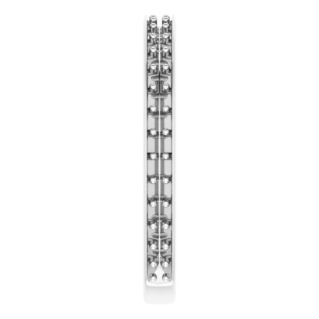 Band Mounting for 9x6 mm Pear Ring view 4