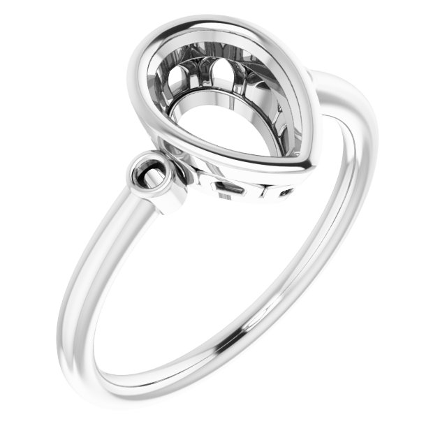 Bezel-Set Accented Ring