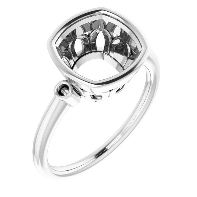 Bezel-Set Accented Ring
