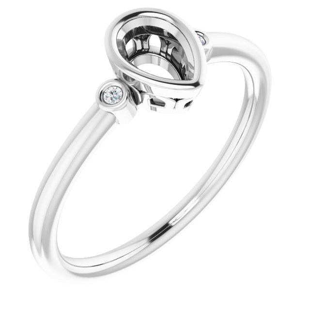 14k White Gold