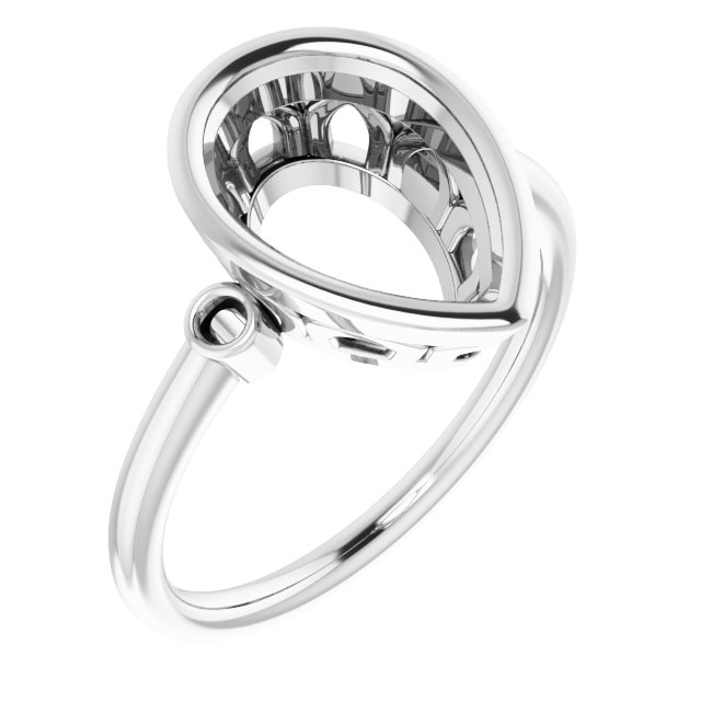 Bezel-Set Accented Ring