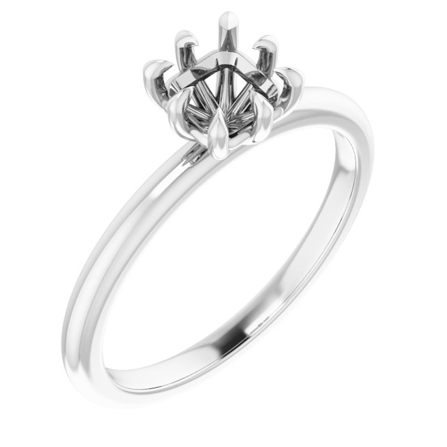Claw-Prong Engagement Ring