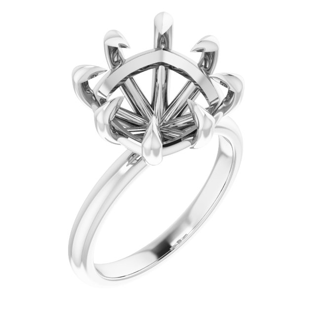 Claw-Prong Engagement Ring
