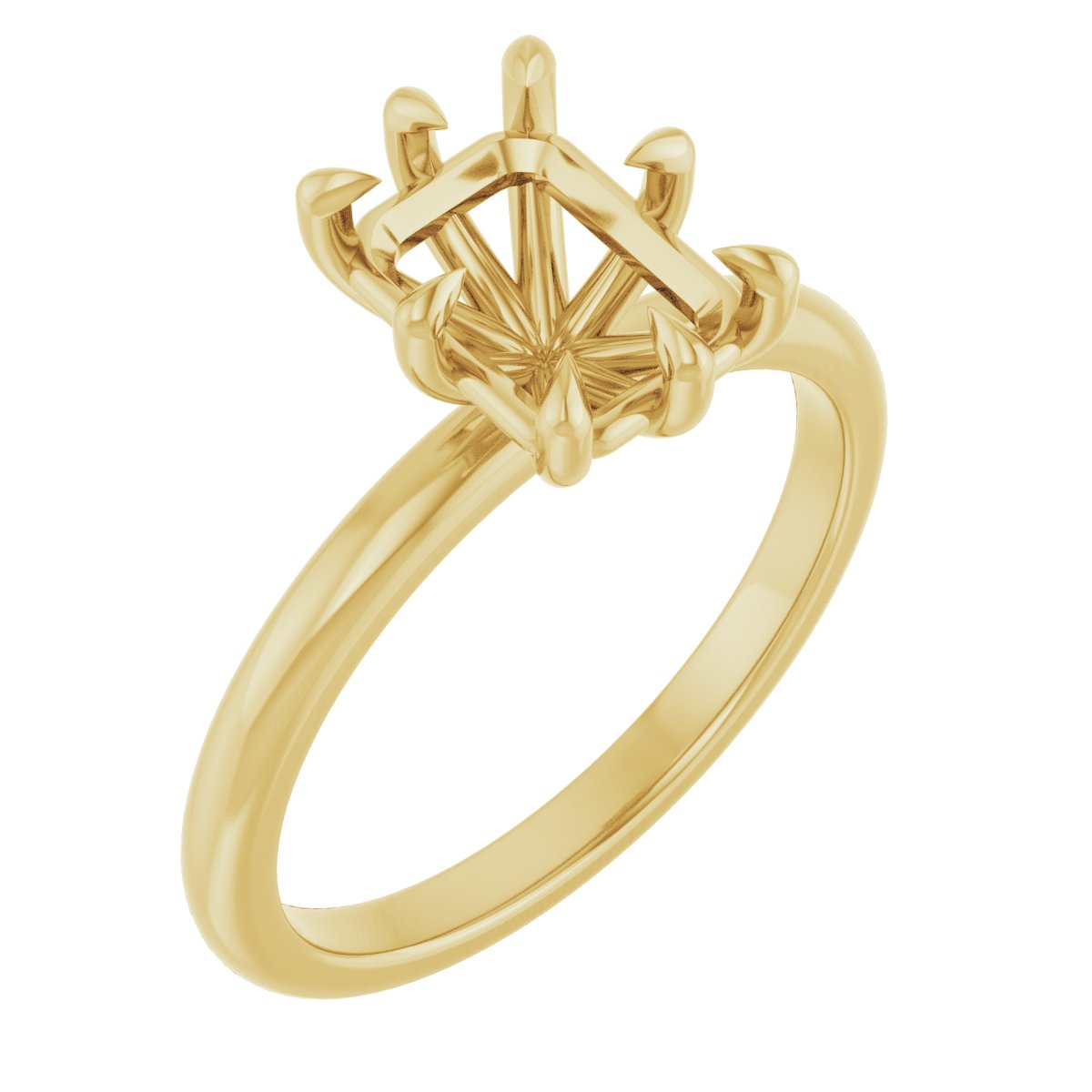 Claw-Prong Engagement Ring