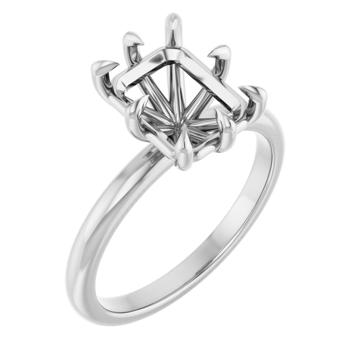 Claw-Prong Engagement Ring