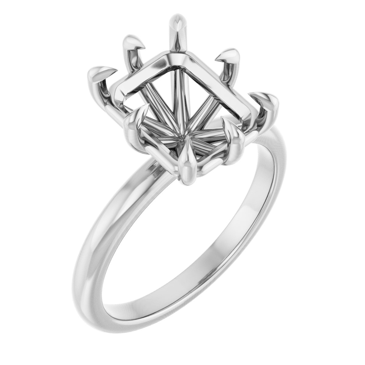 Claw-Prong Engagement Ring