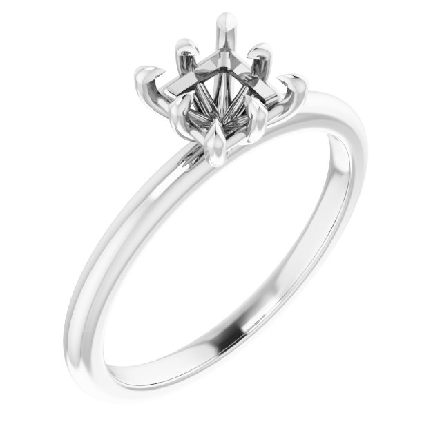 Claw-Prong Engagement Ring