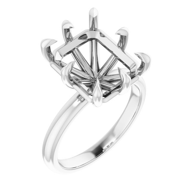 Claw-Prong Engagement Ring
