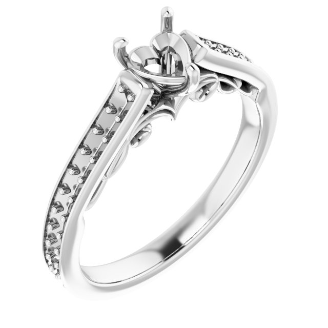 14k White Gold