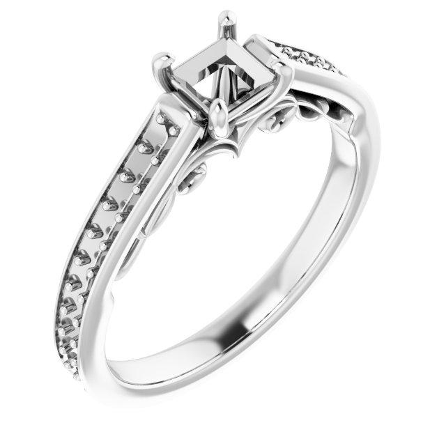 14k White Gold
