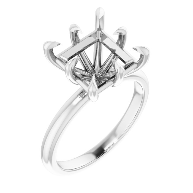 Claw-Prong Engagement Ring