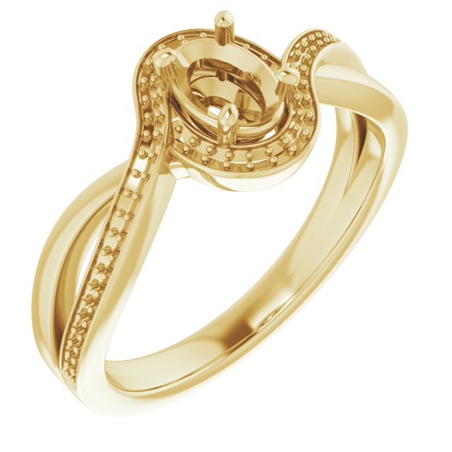 14k Yellow Gold
