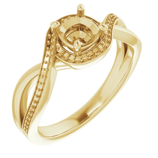14k Yellow Gold