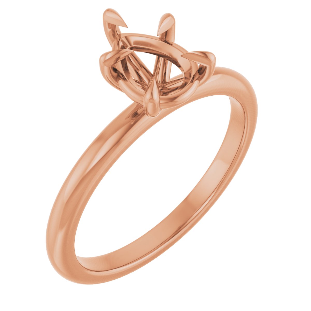 Claw-Prong Engagement Ring