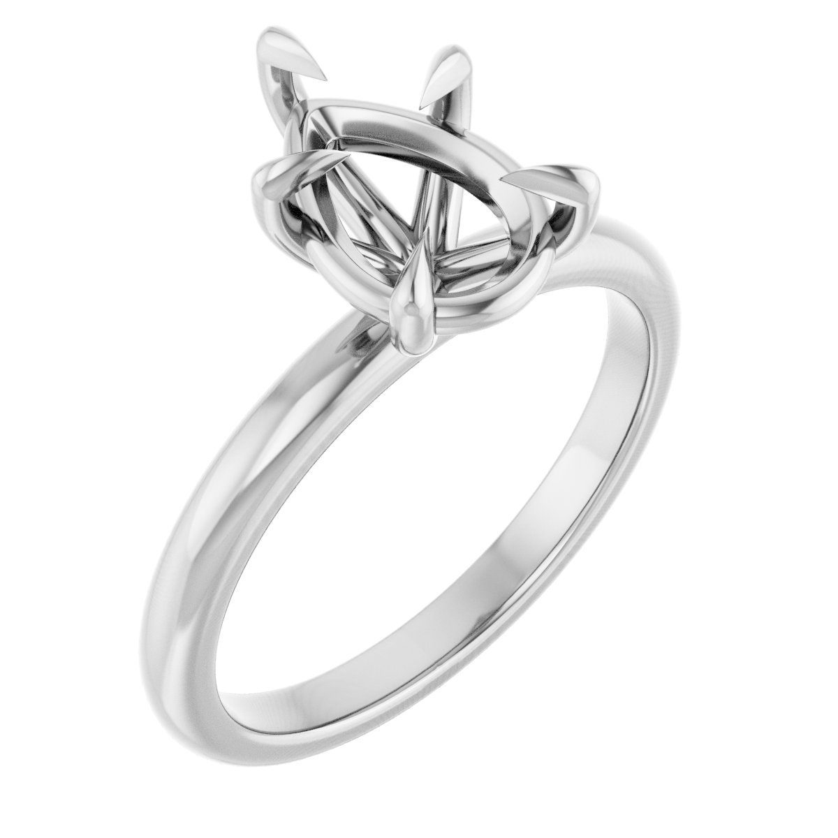 Claw-Prong Engagement Ring