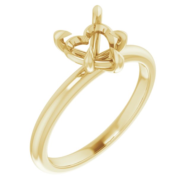 Claw-Prong Engagement Ring