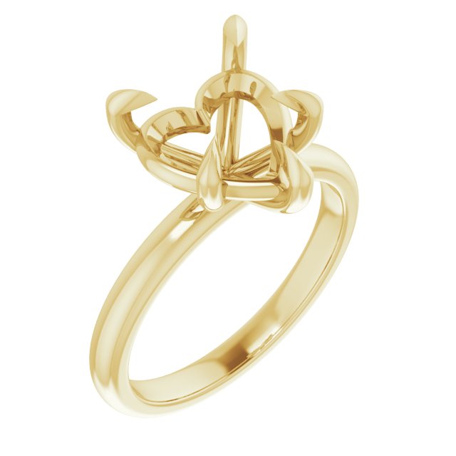 Claw-Prong Engagement Ring
