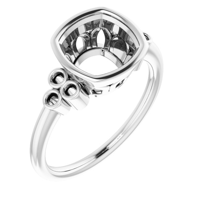 Bezel-Set Accented Ring