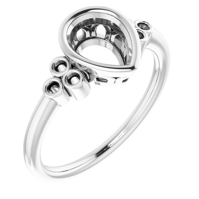 Bezel-Set Accented Ring