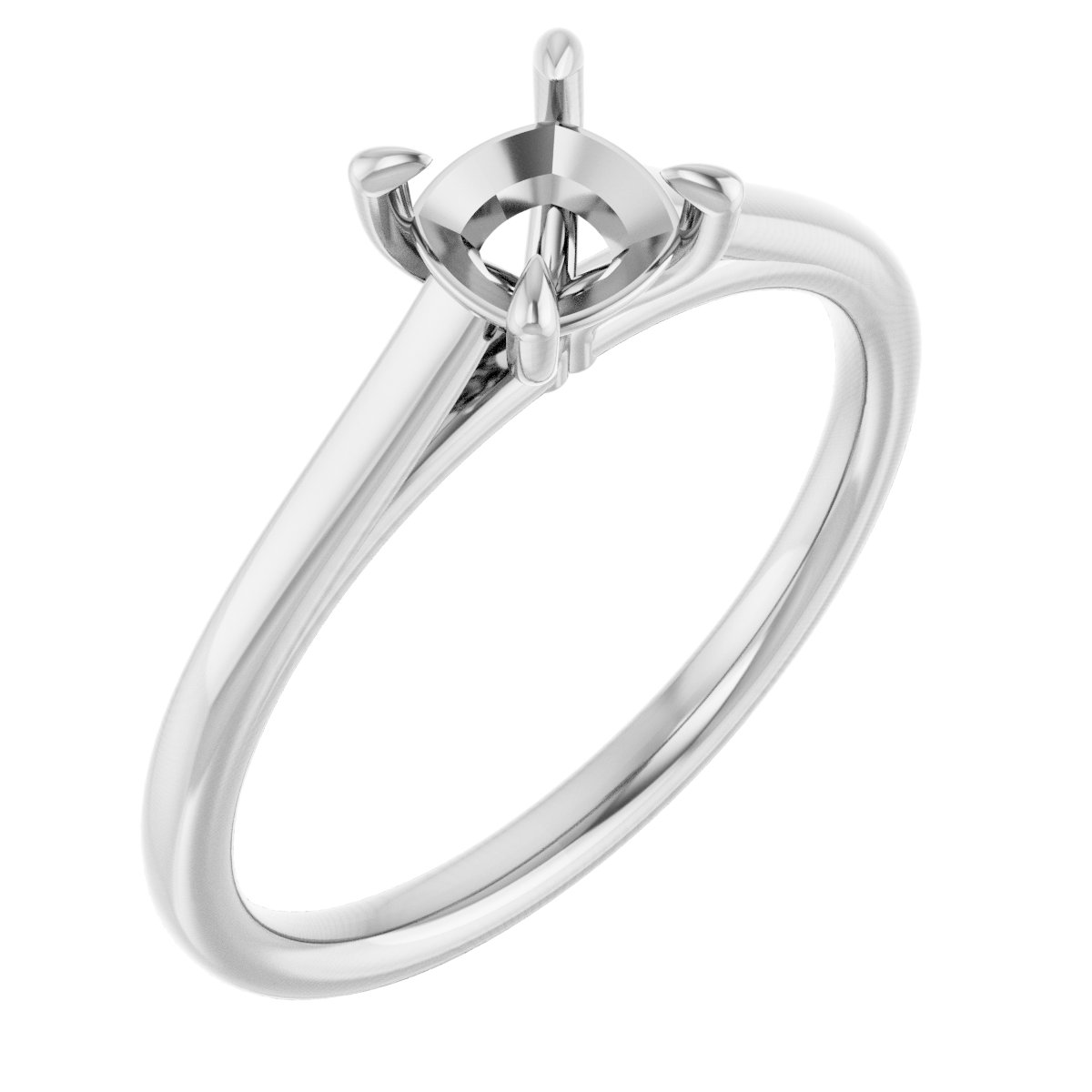 Claw-Prong Solitaire Engagement Ring