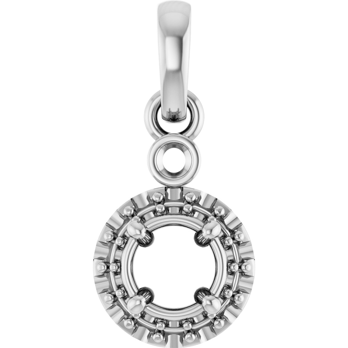 Halo-Style Pendant