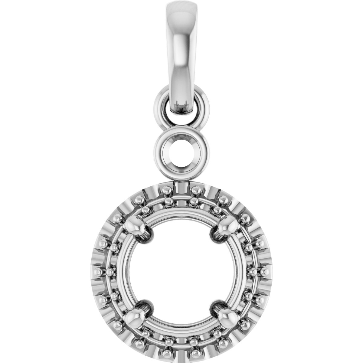 Halo-Style Pendant