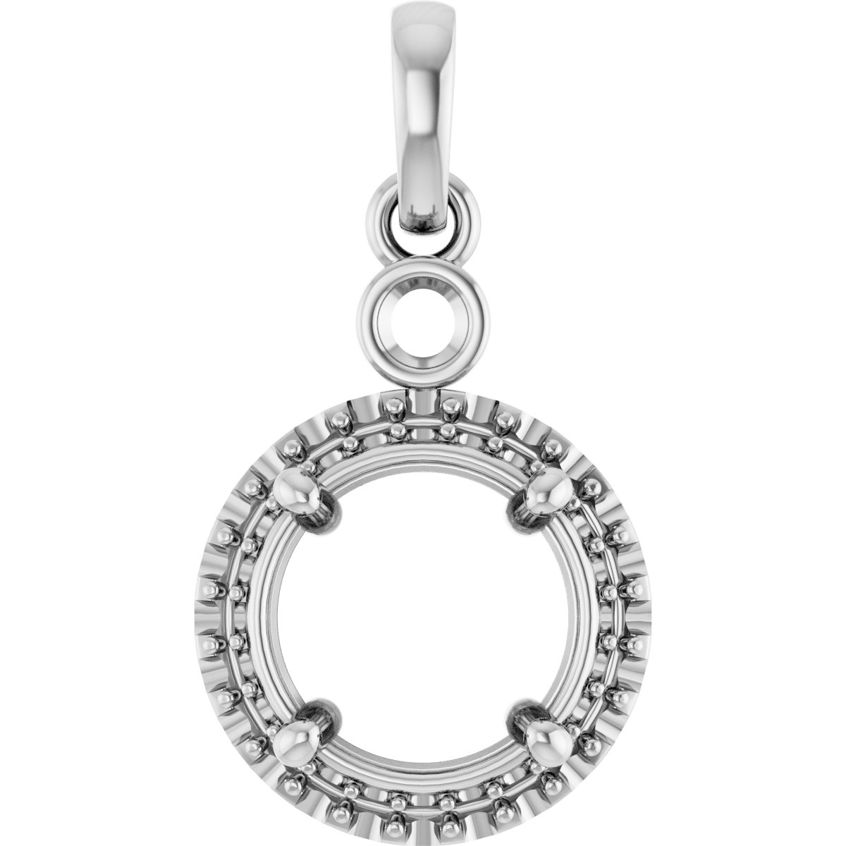 Halo-Style Pendant
