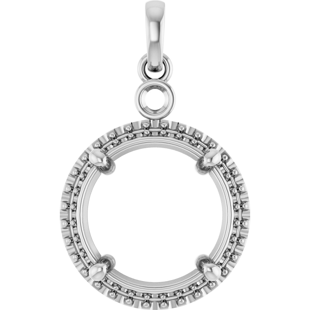 Halo-Style Pendant