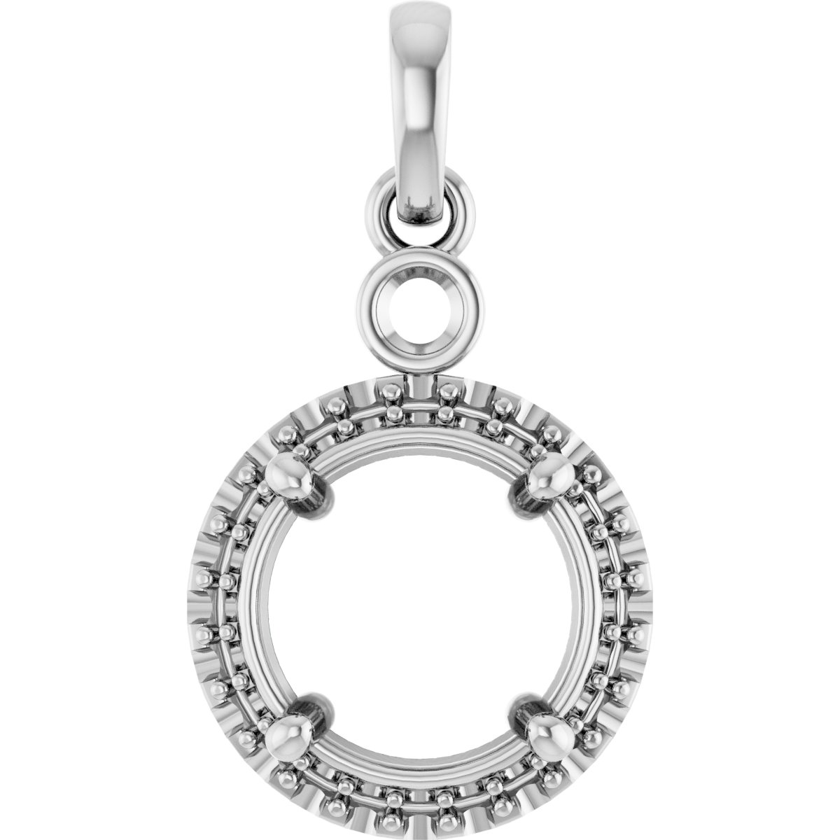 Halo-Style Pendant