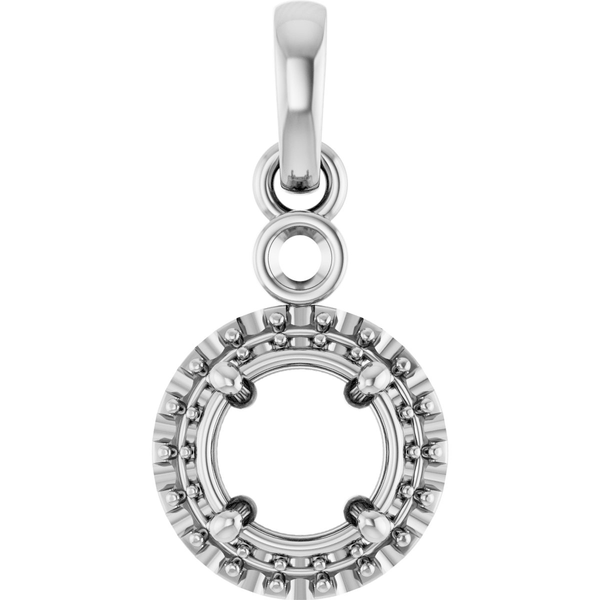 Halo-Style Pendant