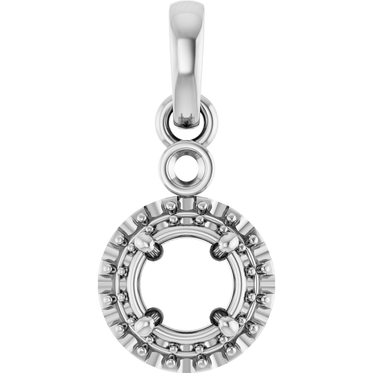Halo-Style Pendant