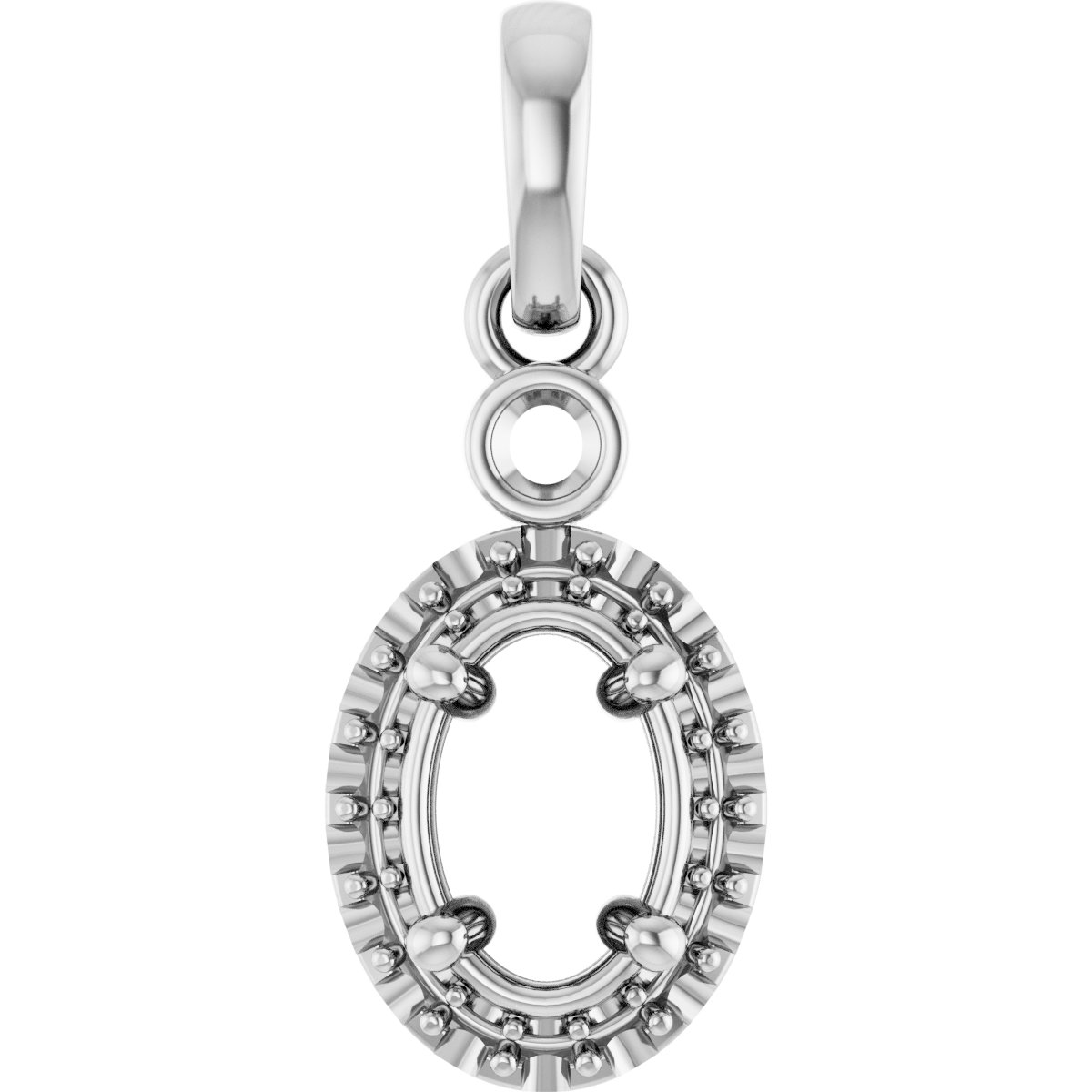 Halo-Style Pendant