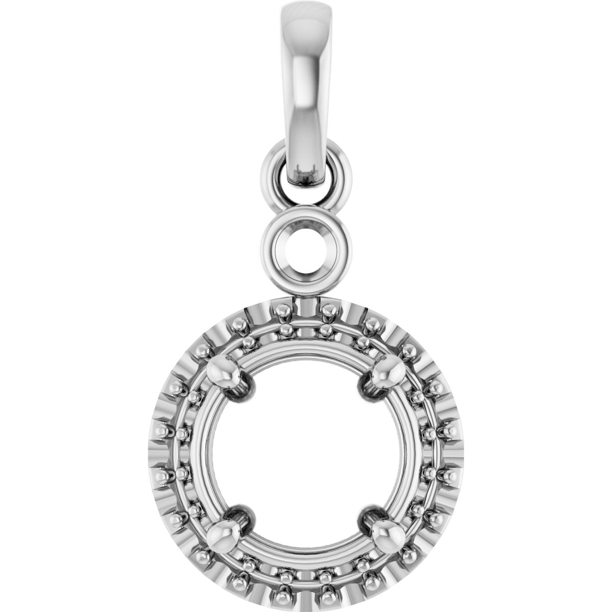 Halo-Style Pendant