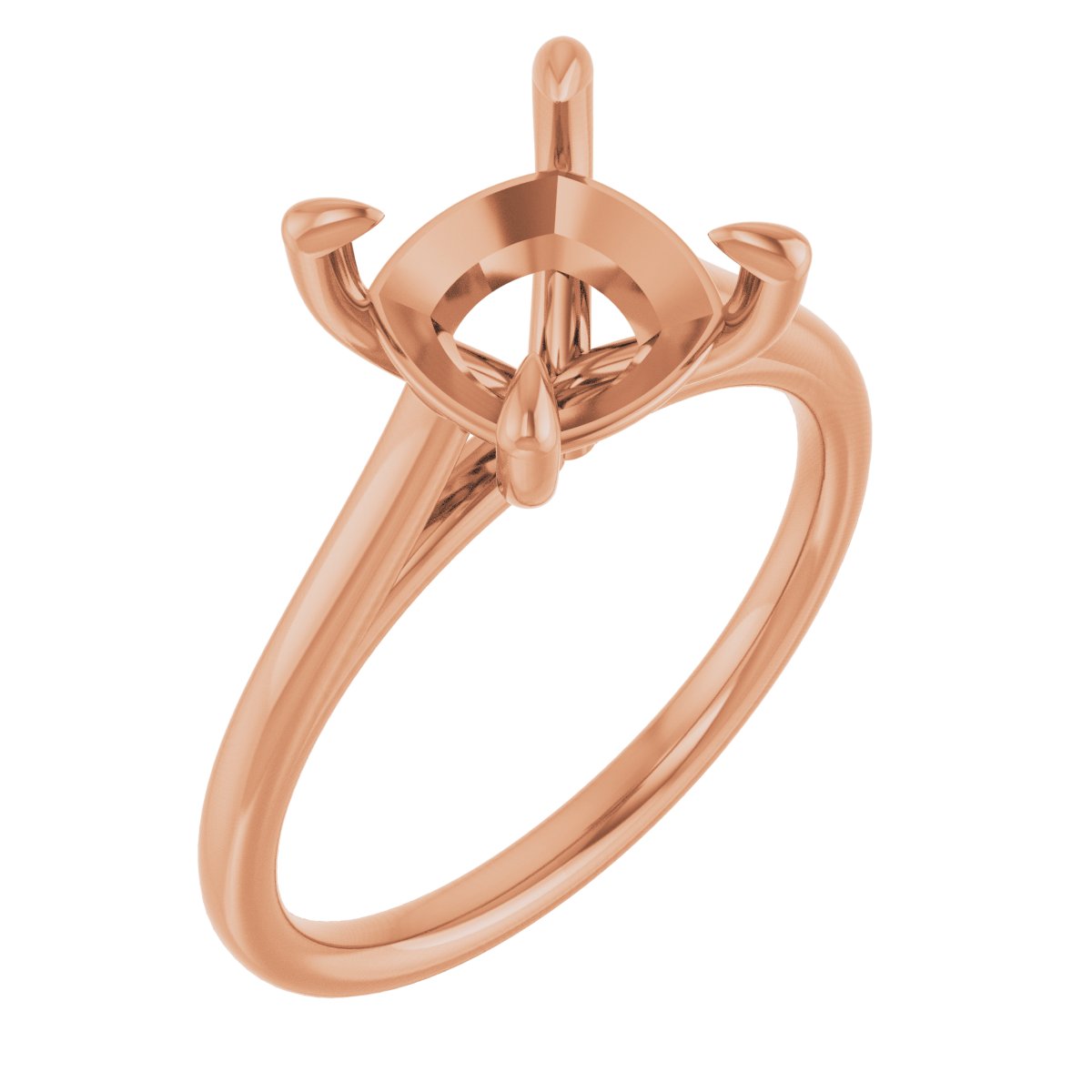 Claw-Prong Solitaire Engagement Ring