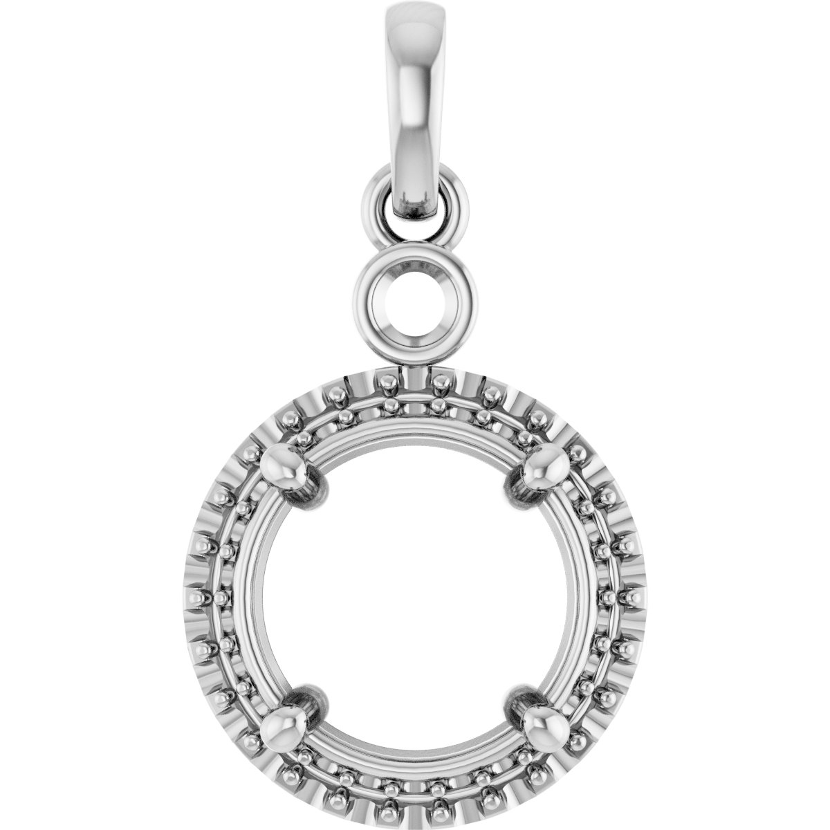 Halo-Style Pendant